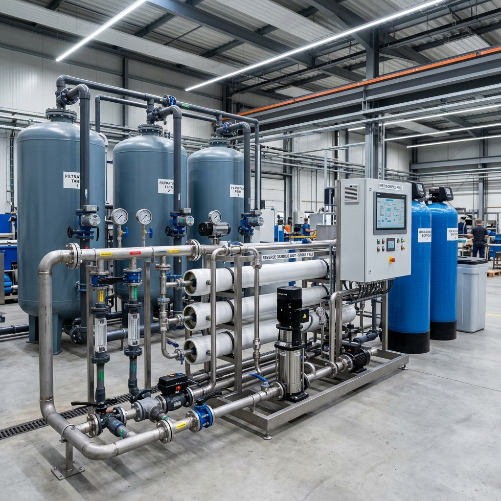 Su Arıtma ve Yumuşatma Sistemleri
